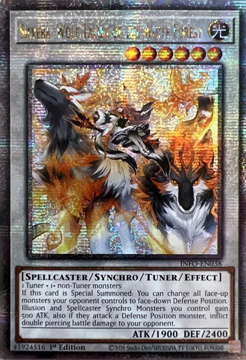 Silvera, Wolf Tamer of the White Forest (Quarter Century Secret Rare) [INFO-EN038] Quarter Century Secret Rare | RetroPlay Games