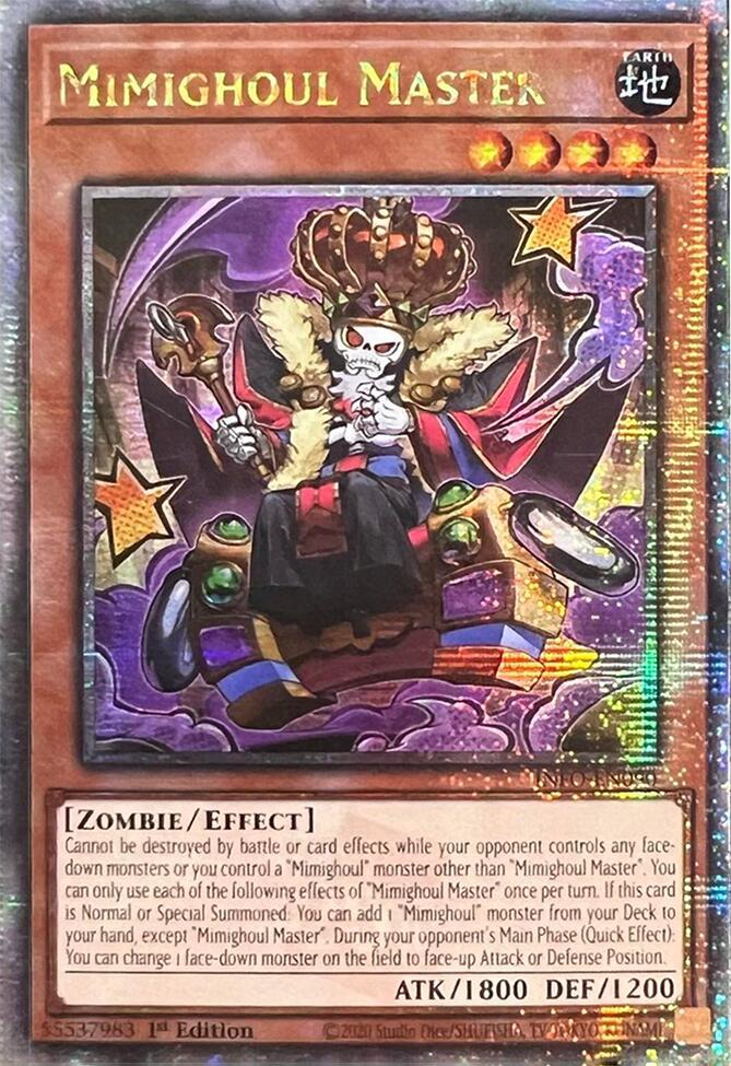 Mimighoul Master (Quarter Century Secret Rare) [INFO-EN090] Quarter Century Secret Rare | RetroPlay Games