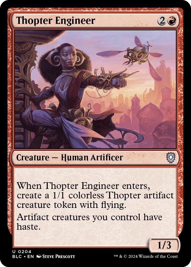 Thopter Engineer [Bloomburrow Commander] | RetroPlay Games