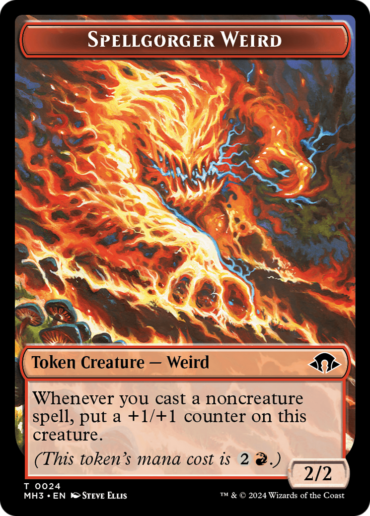 Spellgorger Weird Token [Modern Horizons 3 Tokens] | RetroPlay Games