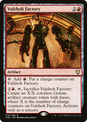 Vulshok Factory [Phyrexia: All Will Be One Commander] | RetroPlay Games