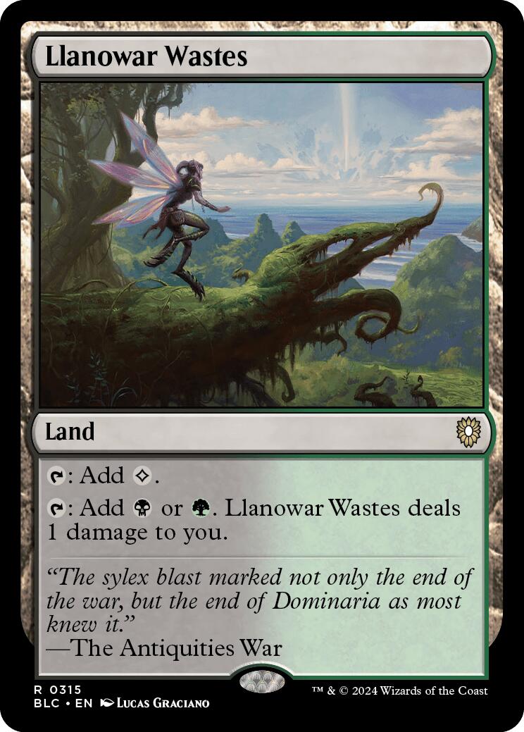 Llanowar Wastes [Bloomburrow Commander] | RetroPlay Games