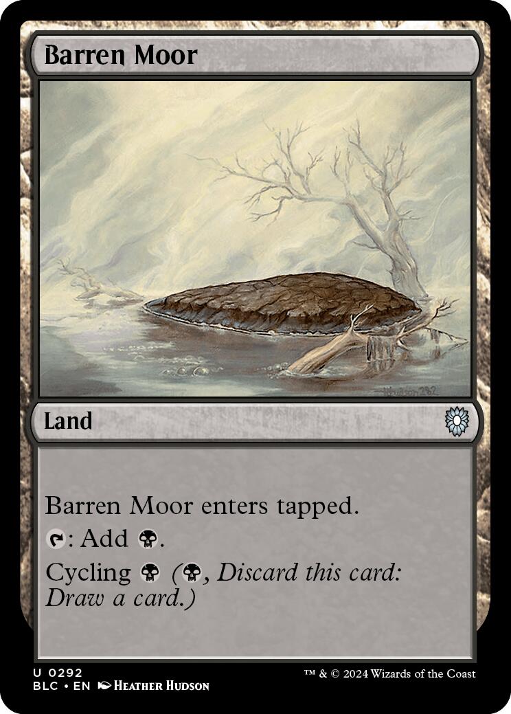 Barren Moor [Bloomburrow Commander] | RetroPlay Games