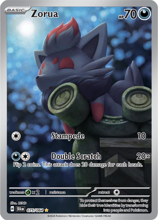 Zorua (075/064) [Scarlet & Violet: Shrouded Fable] | RetroPlay Games