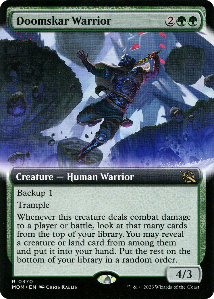 Doomskar Warrior (Extended Art) [March of the Machine] | RetroPlay Games