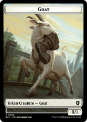 Goat // Wolf (032) Double-Sided Token [Bloomburrow Commander Tokens] | RetroPlay Games