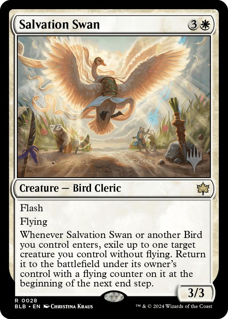 Salvation Swan (Promo Pack) [Bloomburrow Promos] | RetroPlay Games