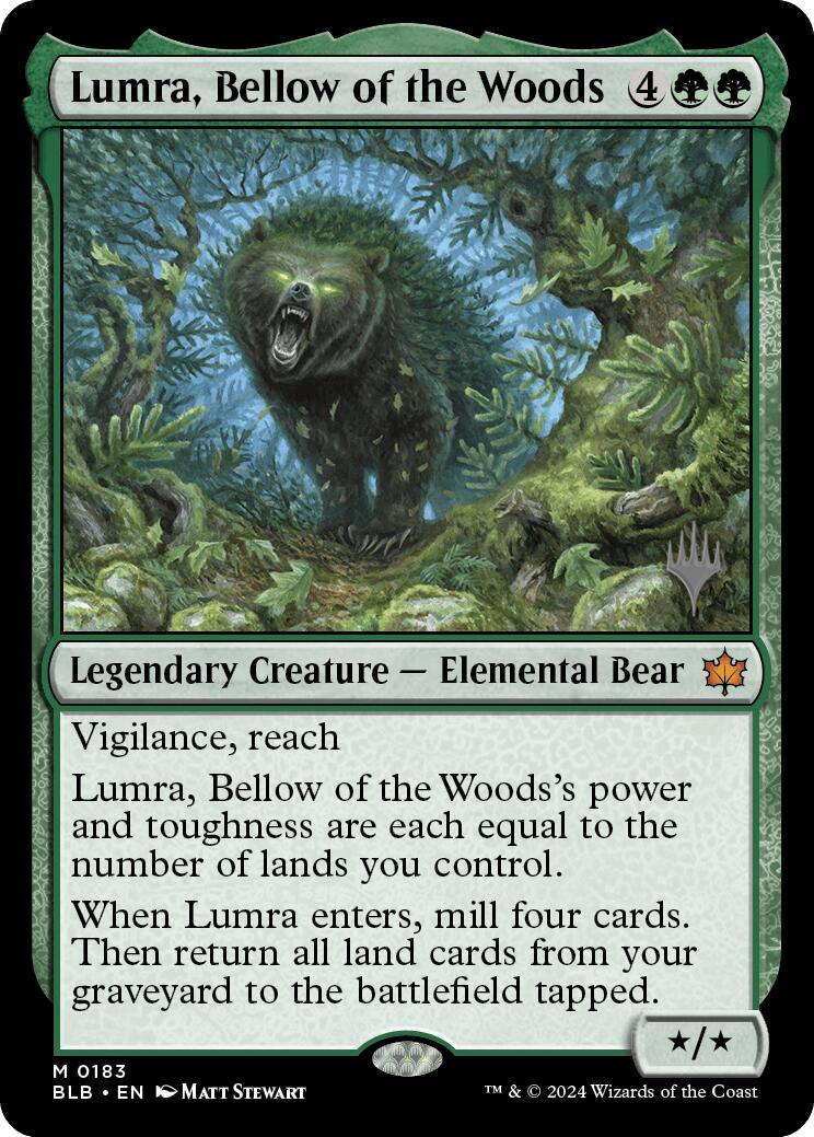 Lumra, Bellow of the Woods (Promo Pack) [Bloomburrow Promos] | RetroPlay Games