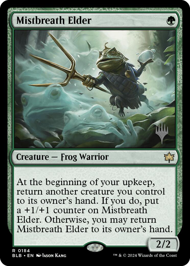 Mistbreath Elder (Promo Pack) [Bloomburrow Promos] | RetroPlay Games