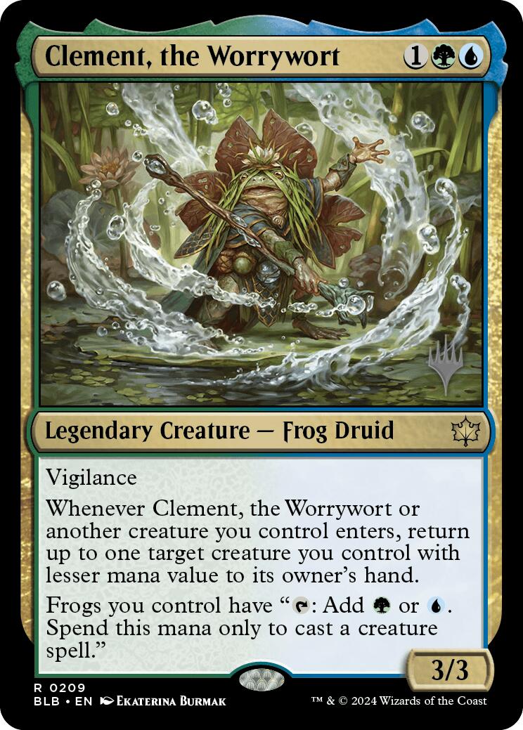 Clement, the Worrywort (Promo Pack) [Bloomburrow Promos] | RetroPlay Games