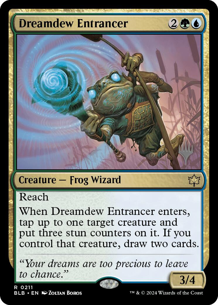 Dreamdew Entrancer (Promo Pack) [Bloomburrow Promos] | RetroPlay Games