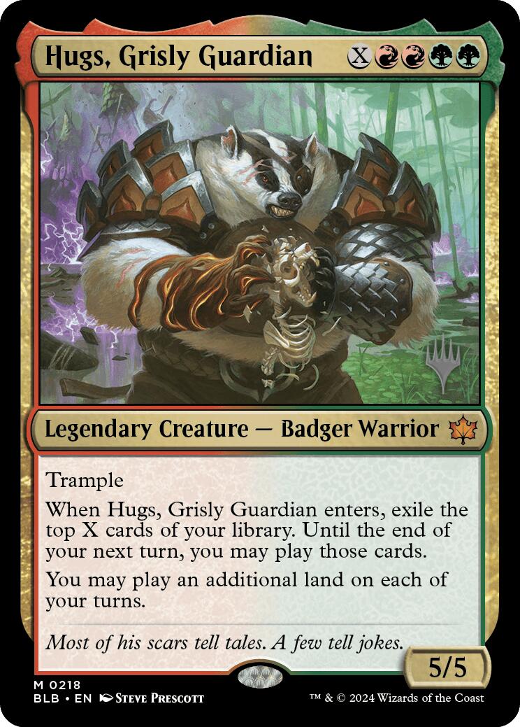 Hugs, Grisly Guardian (Promo Pack) [Bloomburrow Promos] | RetroPlay Games