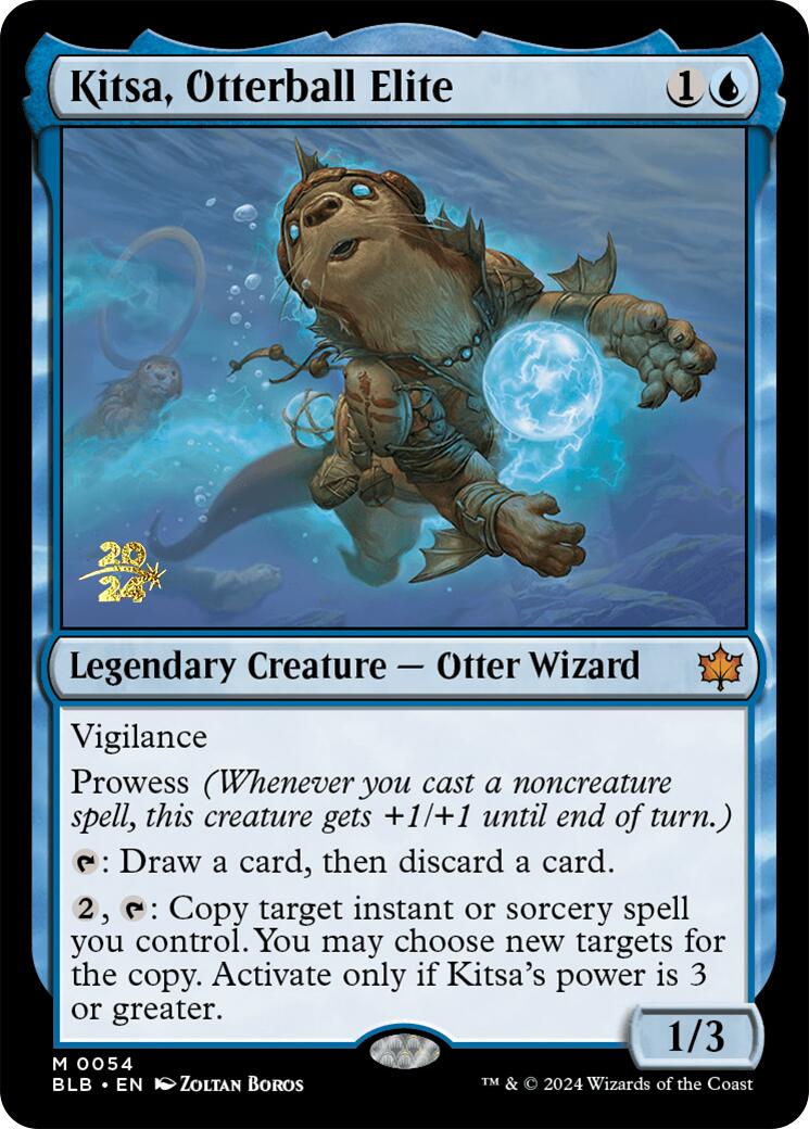 Kitsa, Otterball Elite [Bloomburrow Prerelease Promos] | RetroPlay Games