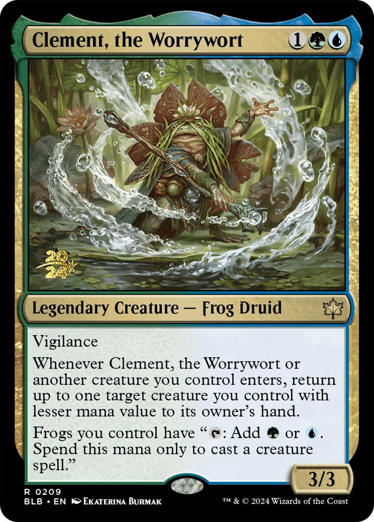 Clement, the Worrywort [Bloomburrow Prerelease Promos] | RetroPlay Games