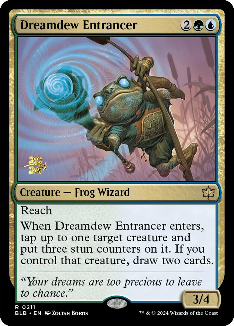 Dreamdew Entrancer [Bloomburrow Prerelease Promos] | RetroPlay Games