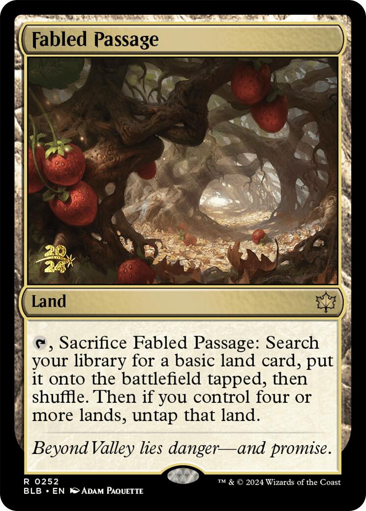 Fabled Passage [Bloomburrow Prerelease Promos] | RetroPlay Games