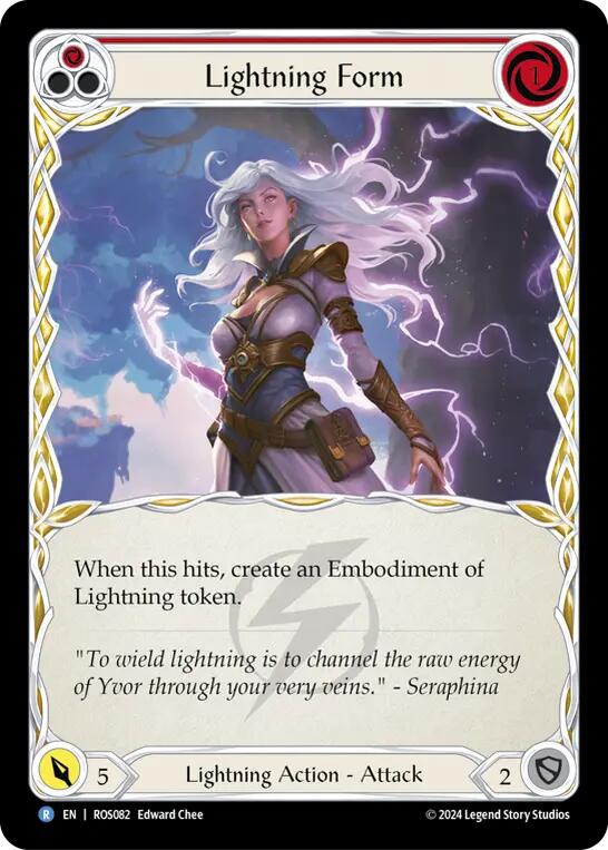 Lightning Form (Red) [ROS082] (Rosetta) | RetroPlay Games