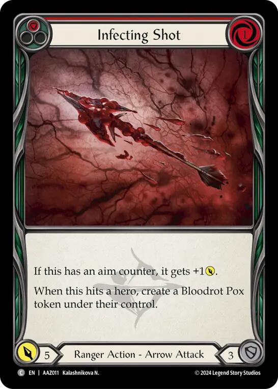 Infecting Shot (Red) [AAZ011] (Armory Deck: Azalea) | RetroPlay Games