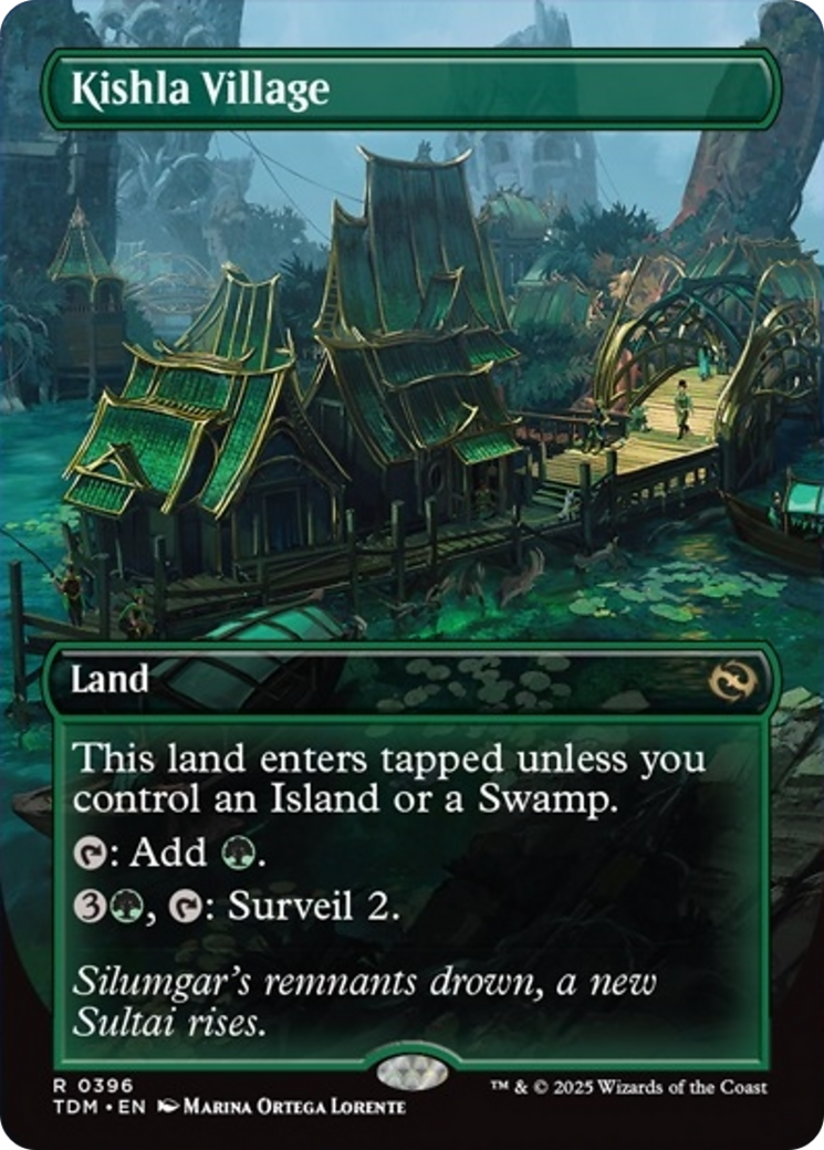 Kishla Village (Borderless) [Tarkir: Dragonstorm] | RetroPlay Games