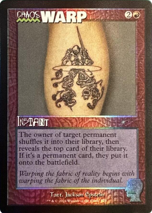 Chaos Warp (Rainbow Foil) [Secret Lair Drop Series] | RetroPlay Games