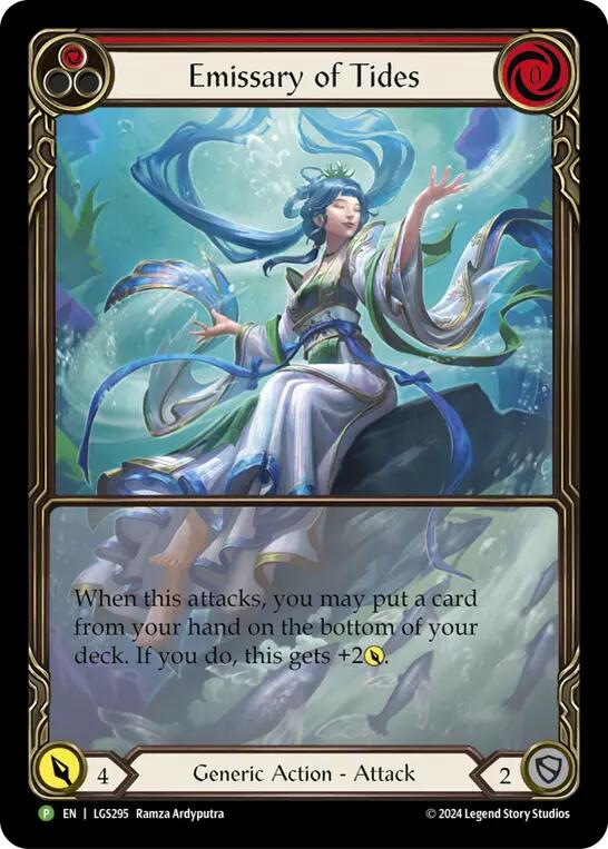 Emissary of Tides [LGS295] (Promo)  Rainbow Foil | RetroPlay Games