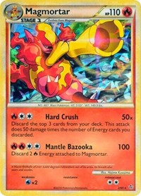 Magmortar (2/95) (Cracked Ice Holo) [HeartGold & SoulSilver: Unleashed] | RetroPlay Games