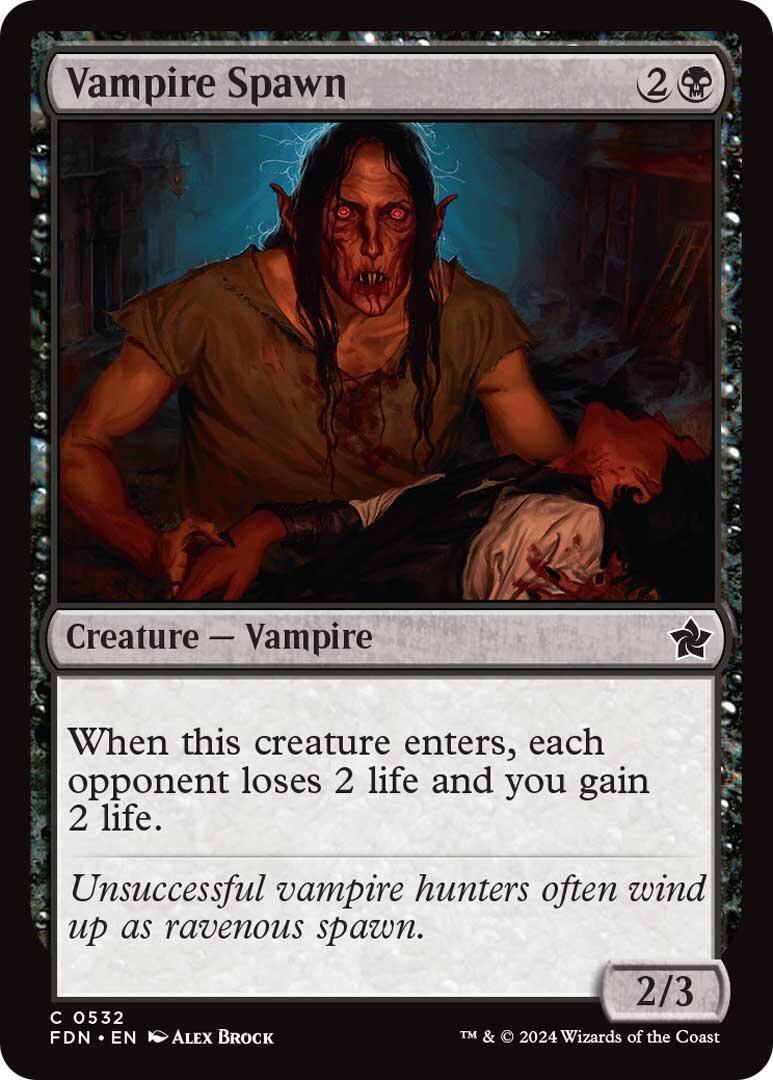 Vampires Deck Theme Card [Foundations] | RetroPlay Games