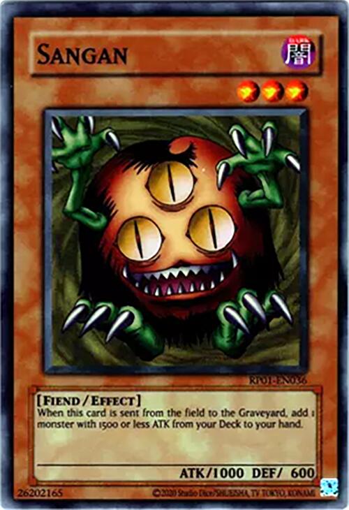 Sangan [RP01-EN036] Super Rare | RetroPlay Games