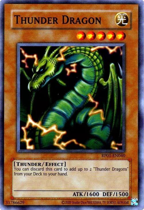 Thunder Dragon [RP01-EN040] Common | RetroPlay Games