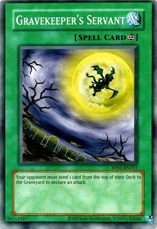 Gravekeeper's Servant [RP01-EN055] Common | RetroPlay Games