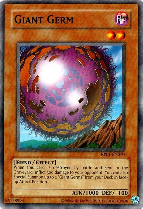 Giant Germ [RP01-EN070] Common | RetroPlay Games