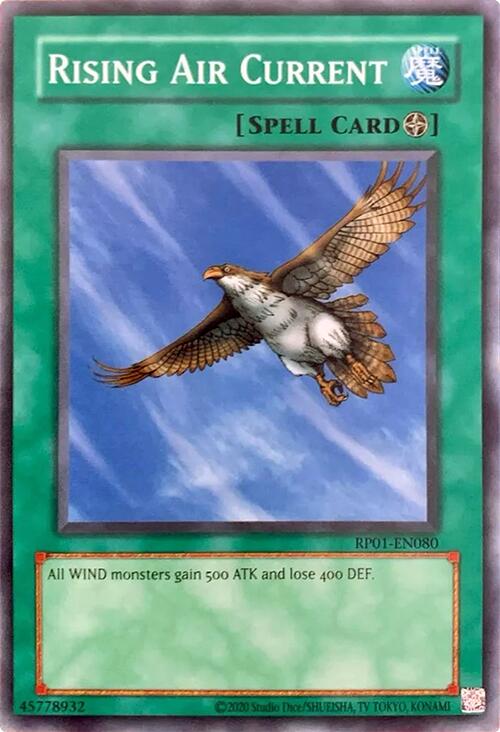 Rising Air Current [RP01-EN080] Common | RetroPlay Games