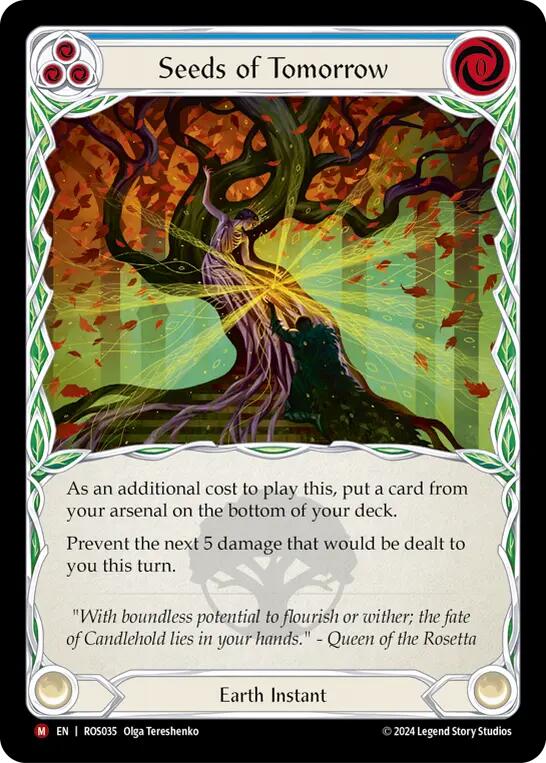 Seeds of Tomorrow [ROS035] (Rosetta)  Rainbow Foil | RetroPlay Games