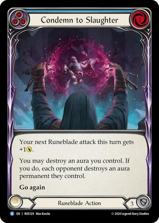 Condemn to Slaughter (Blue) [ROS129] (Rosetta) | RetroPlay Games