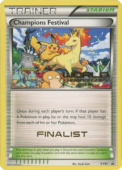 Champions Festival (XY91) (2015 Finalist) [XY: Black Star Promos] | RetroPlay Games