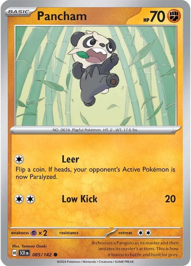 Pancham (085/142) [Scarlet & Violet: Stellar Crown] | RetroPlay Games