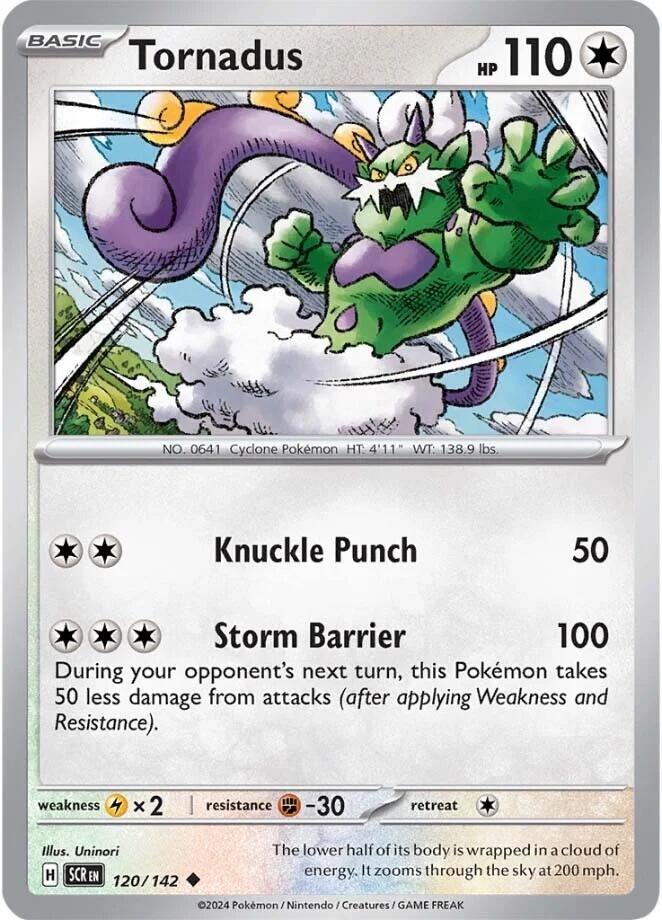 Tornadus (120/142) [Scarlet & Violet: Stellar Crown] | RetroPlay Games