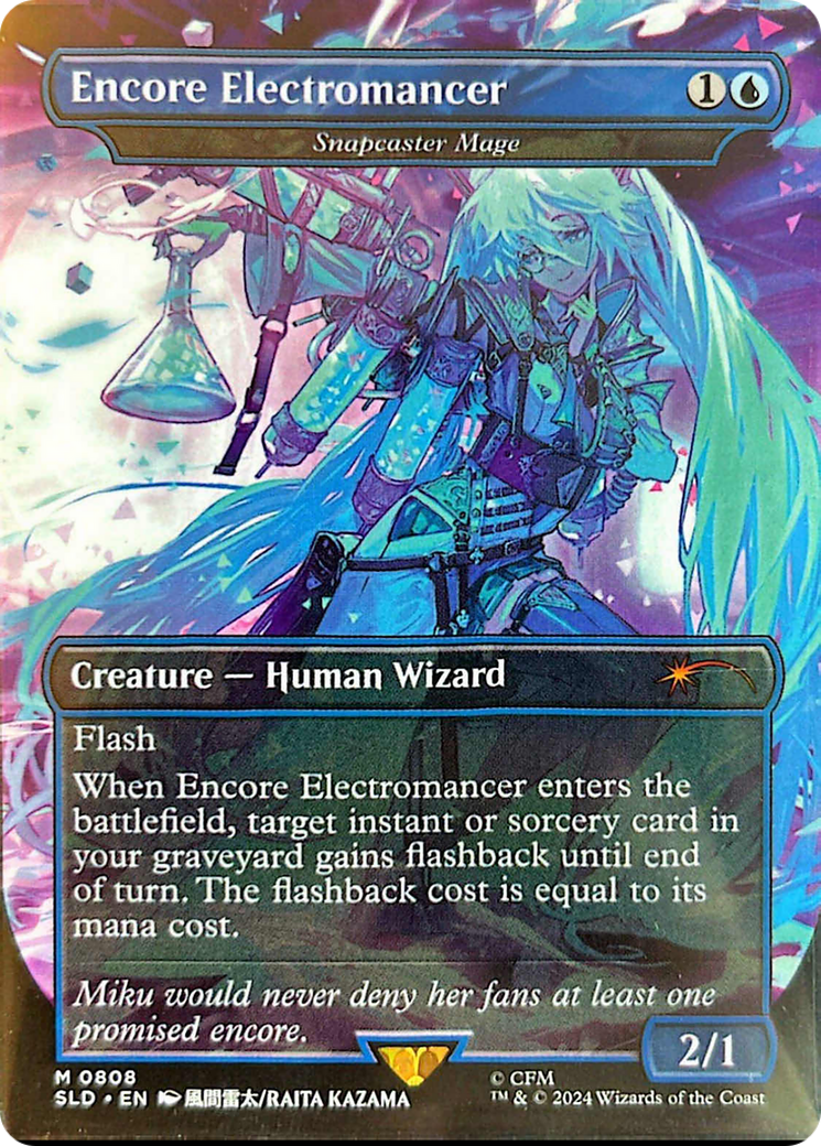 Encore Electromancer - Snapcaster Mage [Secret Lair Drop Series] | RetroPlay Games