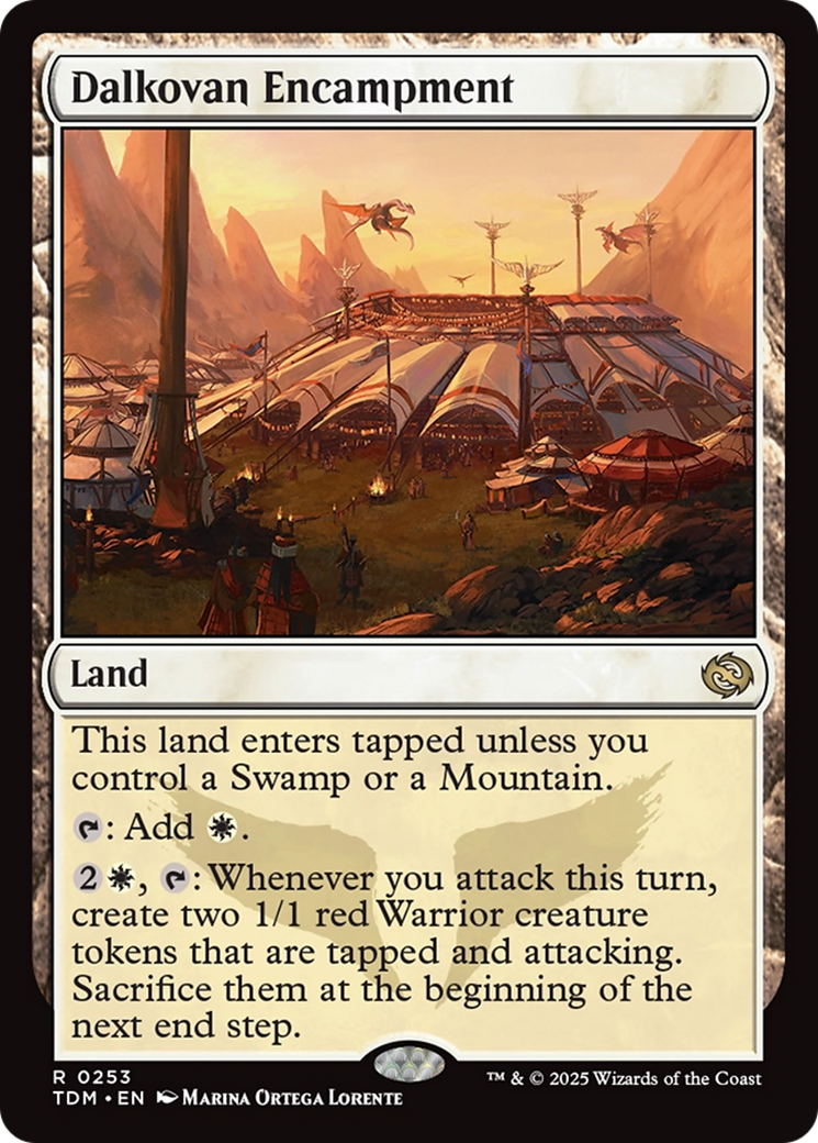 Dalkovan Encampment [Tarkir: Dragonstorm] | RetroPlay Games