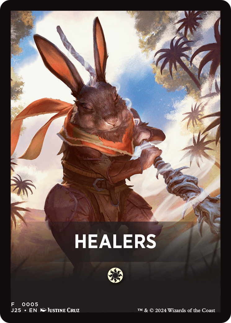 Healers Theme Card [Foundations Jumpstart Front Cards] | RetroPlay Games