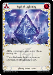 Sigil of Lightning [ARA026] (Rosetta Aurora Blitz Deck) | RetroPlay Games