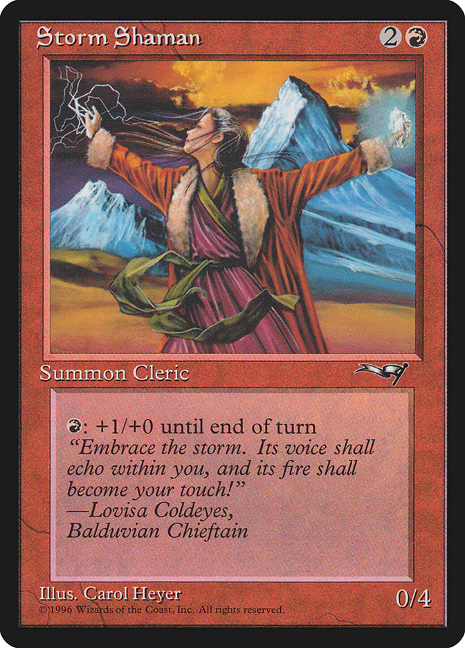 Storm Shaman (Female) [Alliances] | RetroPlay Games