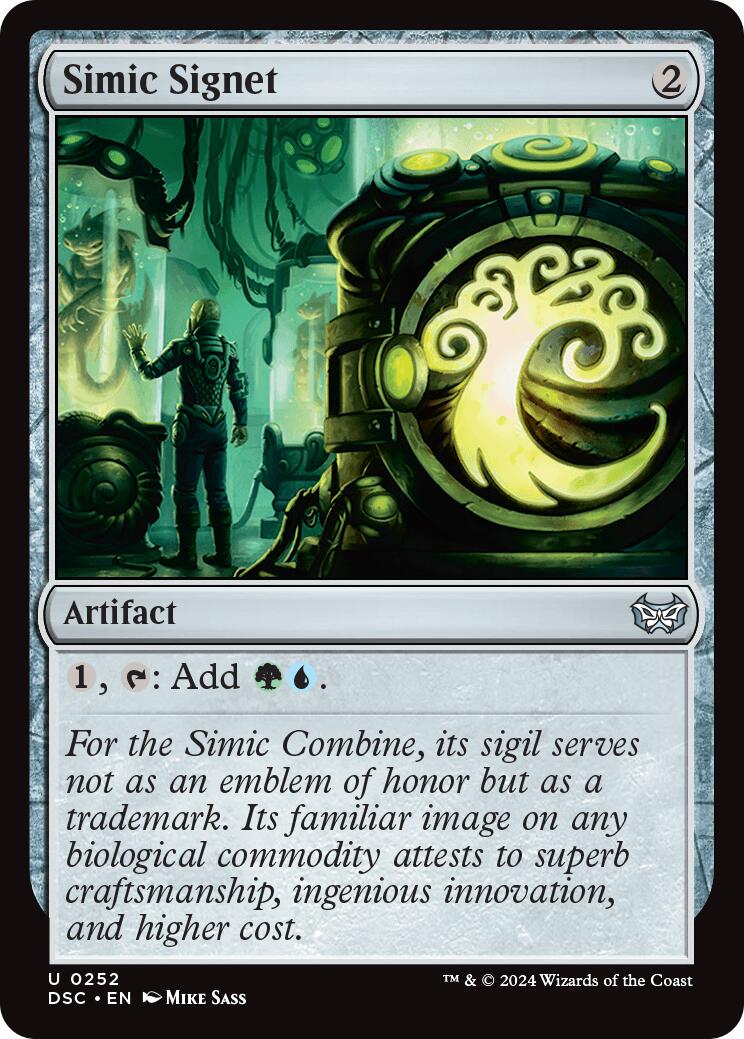 Simic Signet [Duskmourn: House of Horror Commander] | RetroPlay Games