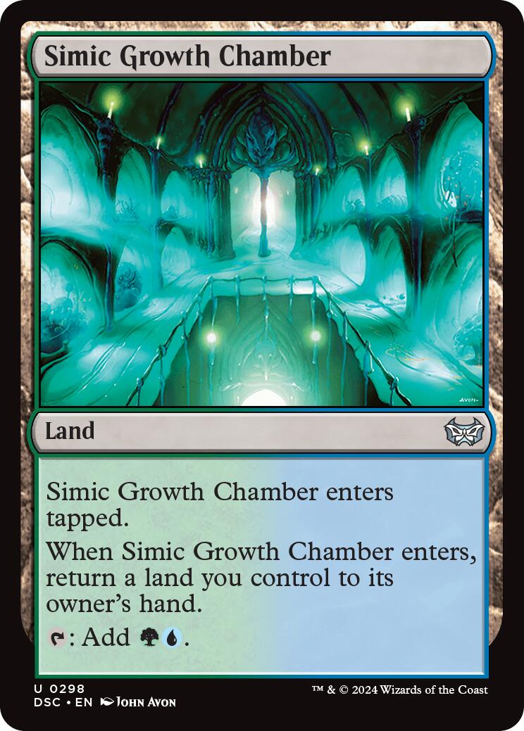 Simic Growth Chamber [Duskmourn: House of Horror Commander] | RetroPlay Games