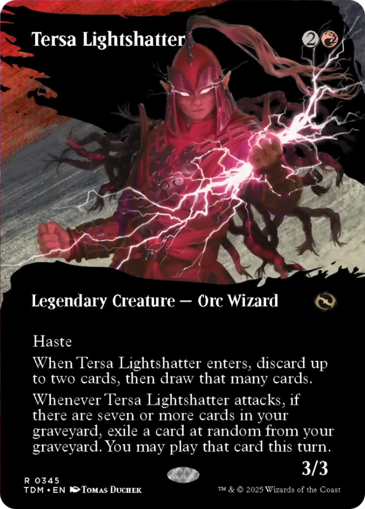 Tersa Lightshatter (Borderless) [Tarkir: Dragonstorm] | RetroPlay Games