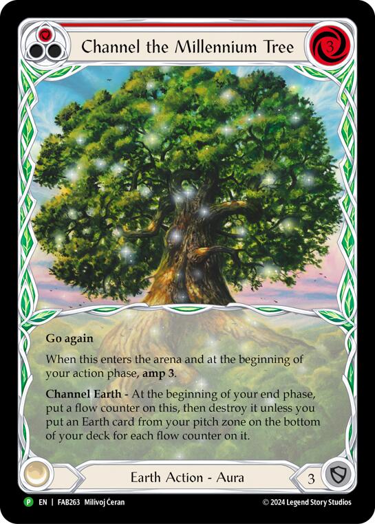 Channel the Millennium Tree [FAB263] (Promo)  Cold Foil | RetroPlay Games