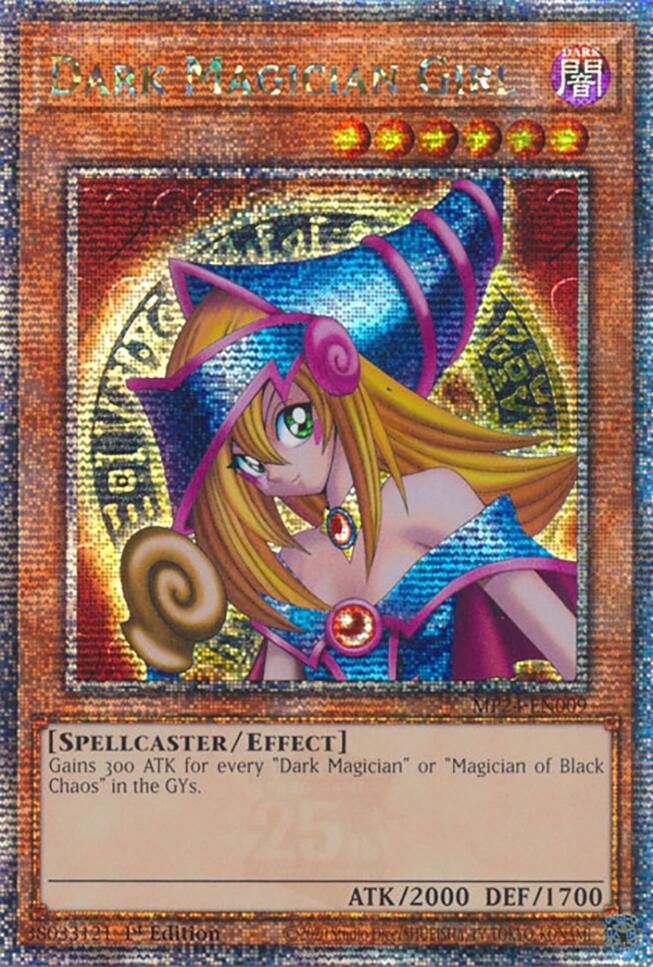 Dark Magician Girl [MP24-EN009] Quarter Century Secret Rare | RetroPlay Games