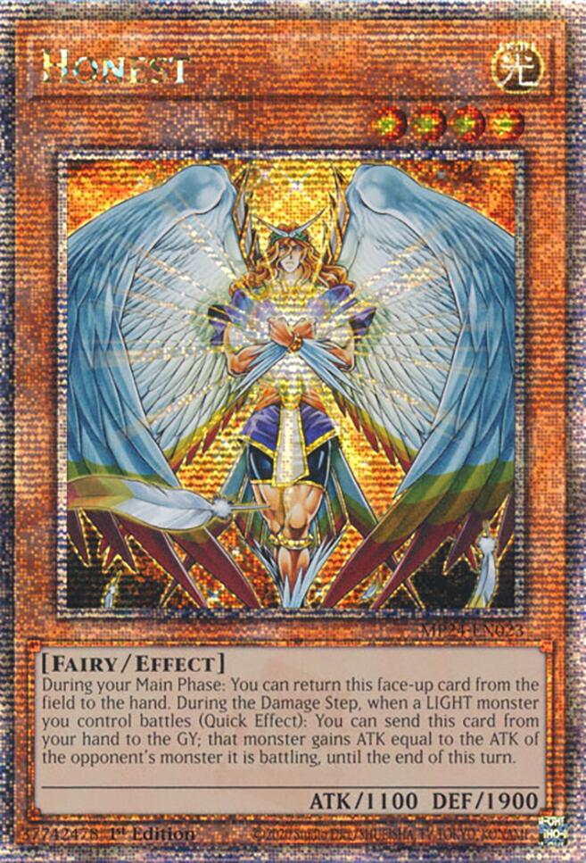 Honest [MP24-EN023] Quarter Century Secret Rare | RetroPlay Games