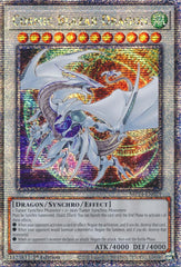 Cosmic Blazar Dragon [MP24-EN029] Quarter Century Secret Rare | RetroPlay Games