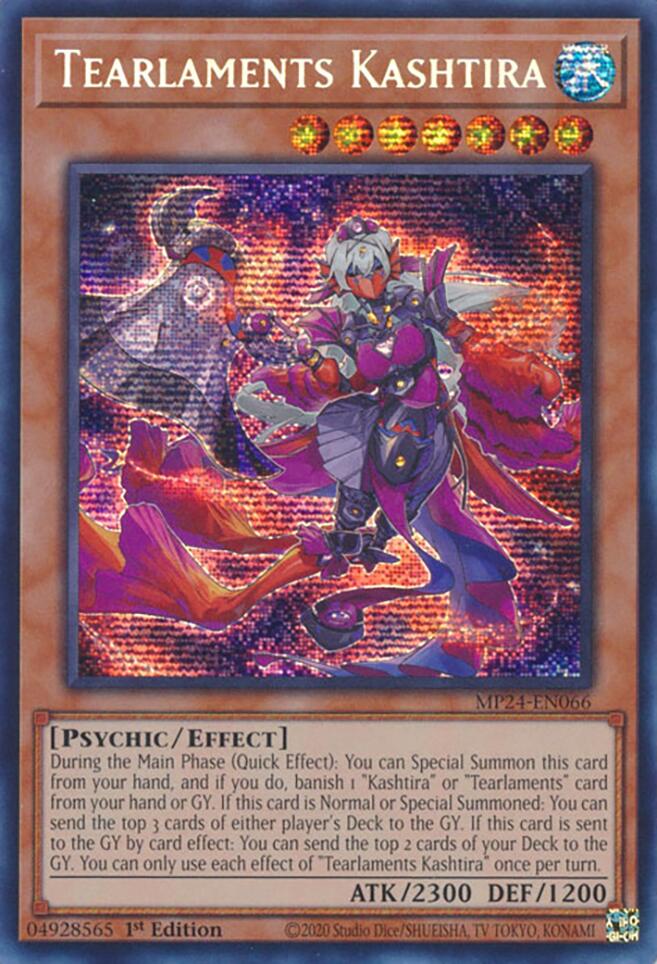 Tearlaments Kashtira [MP24-EN066] Prismatic Secret Rare | RetroPlay Games